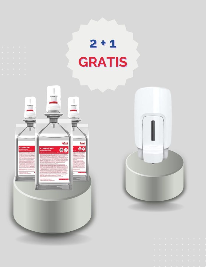 Razkužilo FoOom 500 ml, 2 + 1 gratis, s senzorskim dozirnikom - Valtex